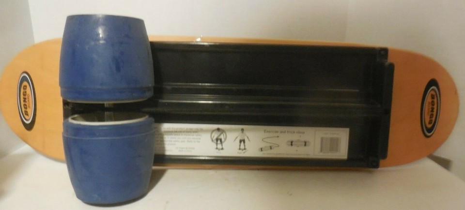 Bongo Board Skateboard Surf Snowboard Balance Core Training Exercise ...