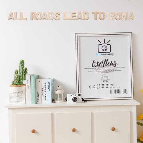 162 Pieces 2 Inch Wooden Letters with Storage Tray, 2 in Wood Alphabet Letter... - Picture 7 of 9