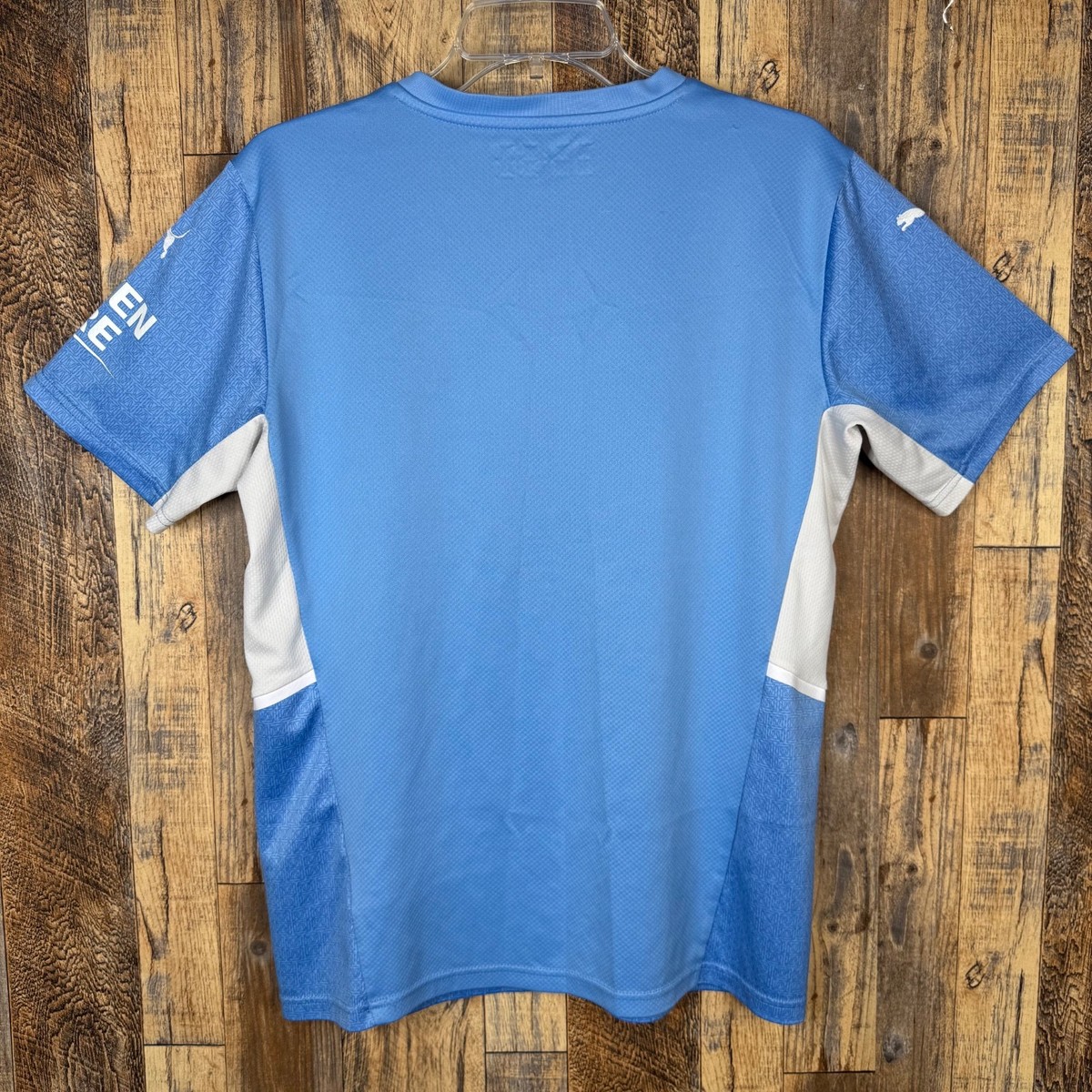 Manchester City 2021-22 Home Soccer Jersey Puma 759202-01 Men's M