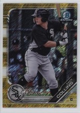 2019 Bowman Chrome Prospects Gold Shimmer Refractor 10/50 Zack Collins 5yd