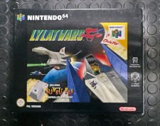 Nintendo 64 Lylat Wars Boxed with Rumble Pak and Manual PAL