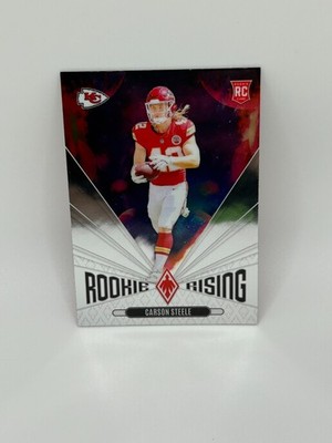 2024 Panini Phoenix - Rookie Rising Carson Steele #RR-CSE (RC)