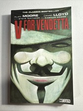 V For Vendetta Trade Paperback DC Comics Alan Moore Graphic Novel