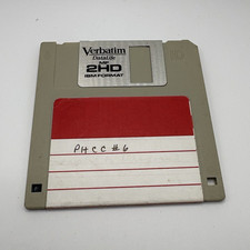 Verbatim DataLife 2HD Standard Size Floppy Disk 1.2MB IBM Format D7153980B4