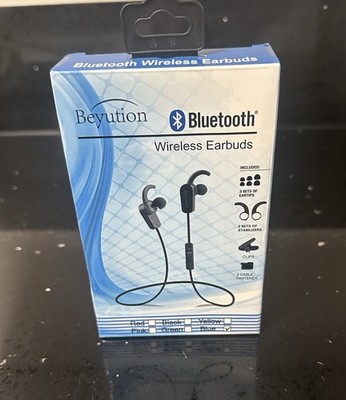 NEW Beyution Wireless Bluetooth Earbuds - RED