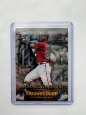Topps 2023 Chrome Technicolor Michael Harris II TT-7 Rookie Braves
