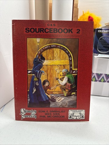 Chivalry and Sorcery Sourcebook 2 II C & S C&S FGU 7703 READ DESCRIPTION