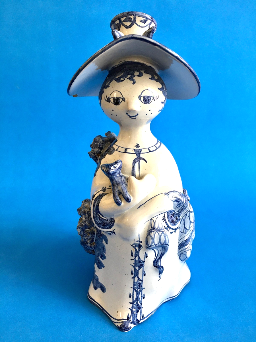 【新品・未使用】 陶磁器　人形　のどか 新品・未使用】 陶磁器 人形 のどか