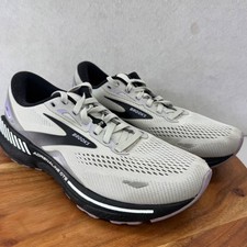 Brooks Adrenaline GTS 23 Women's 9B Gray Purple Running Shoes Athletic Sneaker