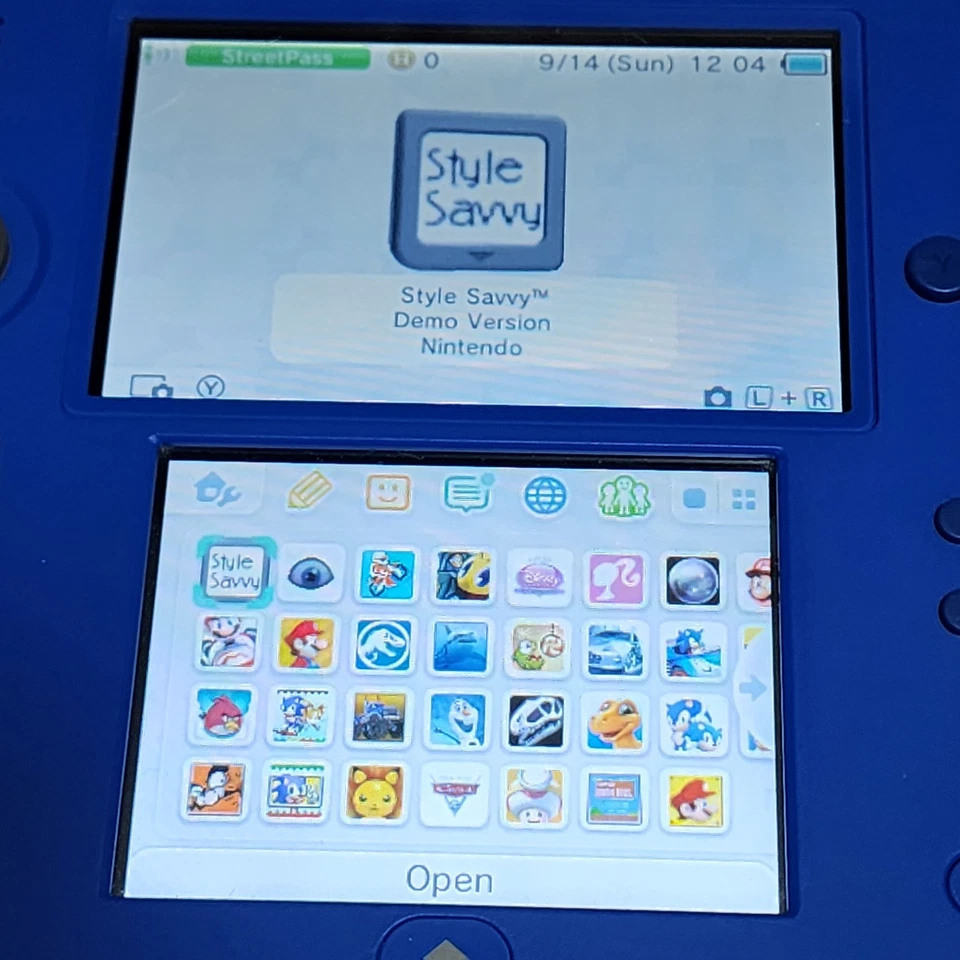 Style Savvy NFR Not For Resale Cart Only (Nintendo DS) Kiosk Demo Cart Nintendo - Image 2 of 4