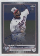 2022 Topps Chrome Rookie Francisco Perez #RA-FP Auto 0nr3