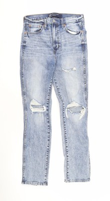GAP Herren Jeans blau Distressed Straight Größe 27