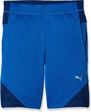 Puma Kids Short Pants Gym Poly Shorts, Lapis Blue, 176