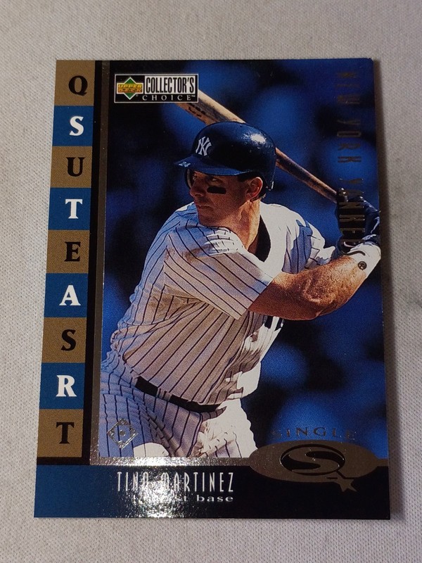 1998 Upper Deck Collector's Choice - Starquest Tino Martinez #SQ21 Single