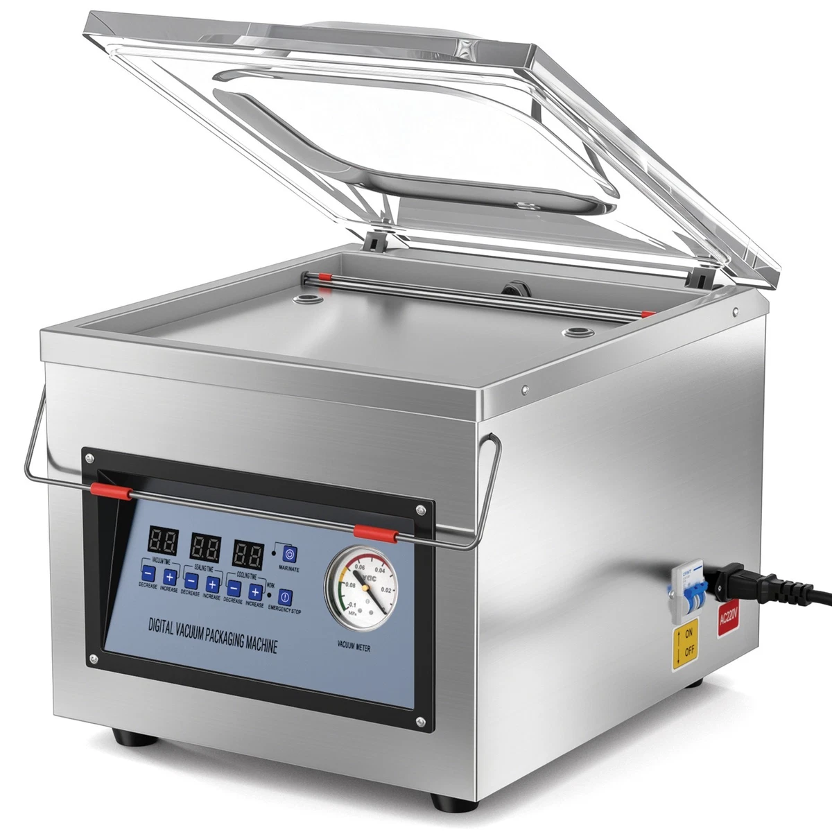 Selladora Al Vacío Automática Para Alimentos – Ahorra Espacio Y Mantiene Fresco, Con Bolsa Incluida
