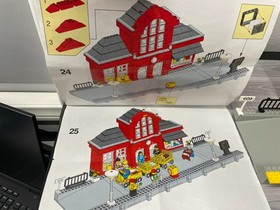 LEGO System 2150 Trains: Train Station  Not Complete Read Description