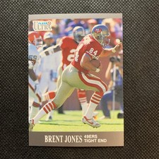 1991 Fleer Ultra Brent Jones San Francisco 49ers #250