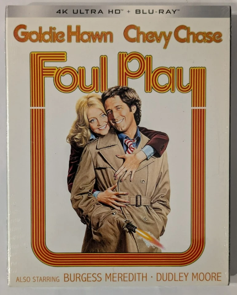 Foul Play (1978) - 4K UHD Blu-ray - New & Sealed - Chevy Chase, Goldie Hawn - Image 2 of 3