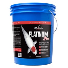 Blue Ridge Koi Fish Food 14lb - Koi Food 3/16  Platinum Pro Formula Goldfish ...