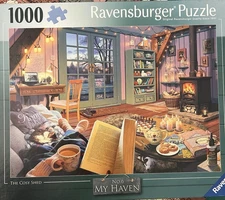 Ravensburger The Cosy Shed 1000 Piece Puzzle (BOX DAMAGED)