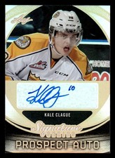 2015 LEAF SIGNATURE SERIES KALE CLAGUE SP-KC1 MINT RC AUTOGRAPH HOCKEY