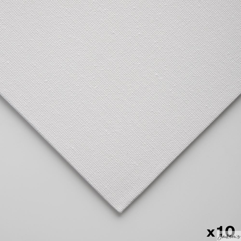 Jackson's Cotton Canvas Panel Board Universal Primed A4 3mm for Oils Acrylics...