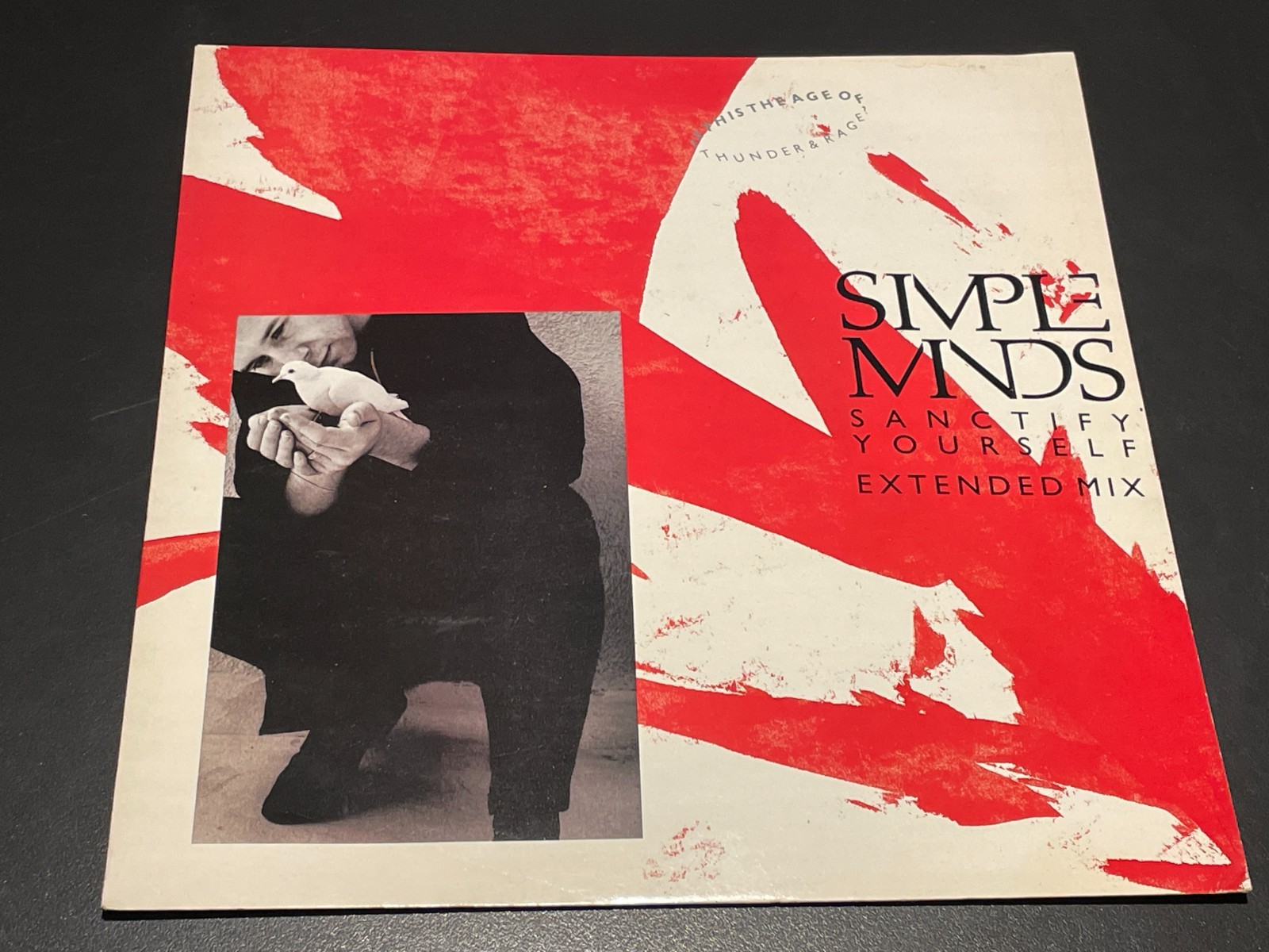 Simple Minds - Sanctify Yourself (Extended Mix) - Vinyl Record 12"" Single - 1986
