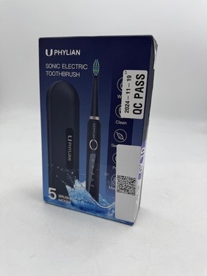UPHYLIAN U PHYLIAN SONIC ELECTRIC TOOTHBRUSH 5 BRUSH MODES - PINK