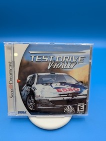 Test Drive V-Rally Sega Dreamcast 2000 CIB Complete Tested And Working