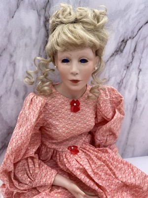 Unique Realistic antique Handmade Old porcelain doll Beautiful