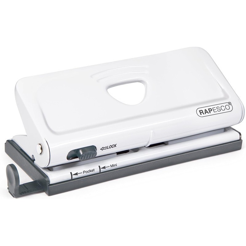 Perforateur 6 trous compact pour feuilles de rechange agenda A6 A5