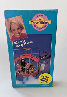 Lyons Group Barney & Three Wishes: The Backyard Gang VHS (1990) NTSC