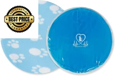 Pet Fit For Life Snuggle Soft Dog Cooling Pad & Small/Medium, Blue 