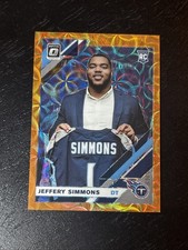2019 JEFFERY SIMMONS #108 PANINI DONRUSS OPTIC ORANGE SCOPE /79 ROOKIE
