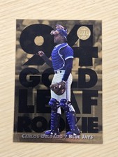 CARLOS DELGADO - 1994 Leaf - #10 of 20 - GOLD LEAF ROOKIES - Blue Jays - NM-MINT