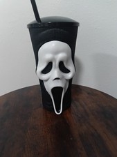 Scream 7 Ghost Face Tumbler Grippr Cup Regal Cinemark ACM Theaters With Straw