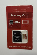 512GB MicroSD TF Memory Card Class 10 High Speed Plug & Play w/ SD Adapter
