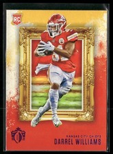 Darrel Williams 2020 Panini Chronicles #GK-24 Rookie Gridiron Kings KC Chiefs