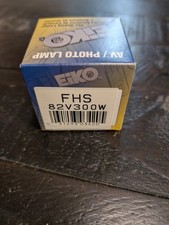 New in Box - Eiko FHS AV/Photo Lamp 82V 300W Projection Bulb