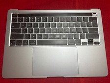 MACBOOK PRO 13 M1 A2338 2020 TOP CASE PALMREST KEYBOARD BATTERY SPACE GRAY 12Cyc