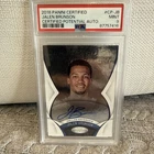 Jalen Brunson KNICKS 2018 Certified Potential Auto PSA 9 Autograph