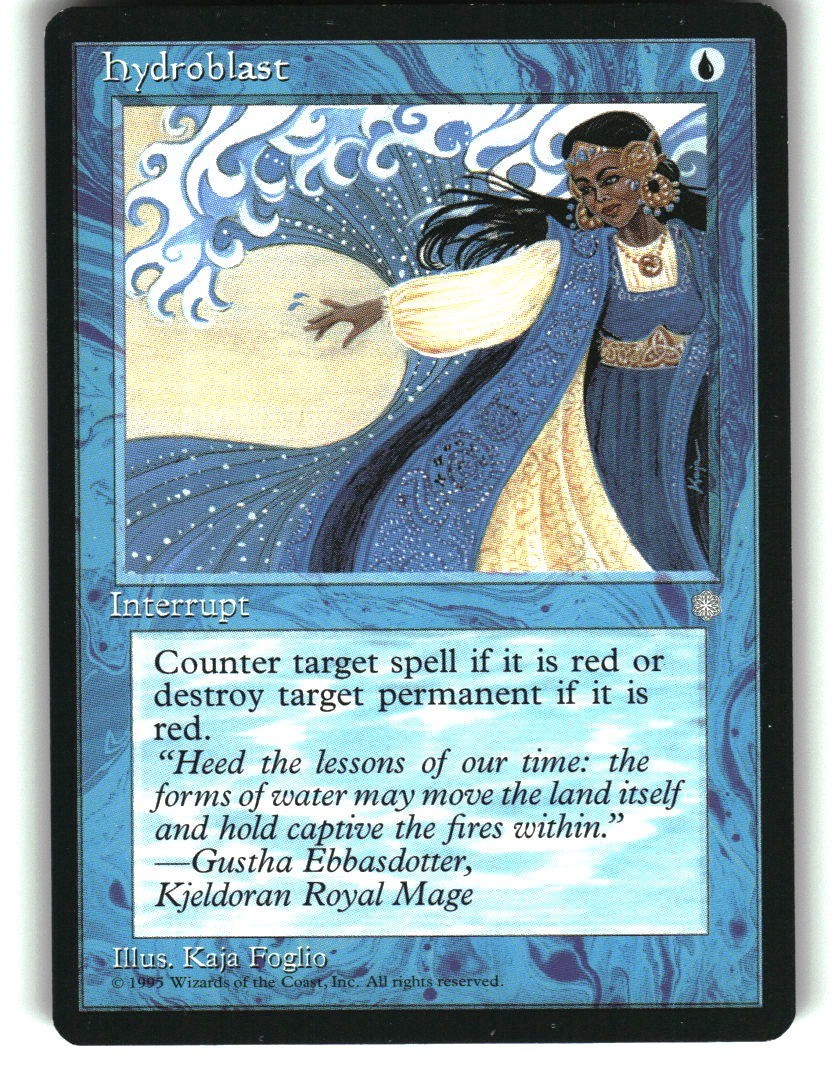 Magic The Gathering - Ice Age Hydroblast 72 Common 1995