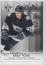2003 Pacific Private Stock Titanium Retail Jersey Number /250 Mike York #41 1b6