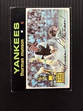 1971 Topps - Thurman Munson #5 Gold Rookie Cup