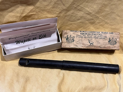 HERTER'S No. 531 Elk, Wapiti, Red Stag Call in the box w/ Instructions