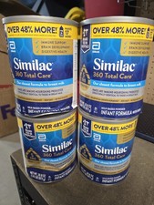 Similac 360 Total Care Non-GMO Infant Formula w/Iron 4 30.8oz DENTED. 2027