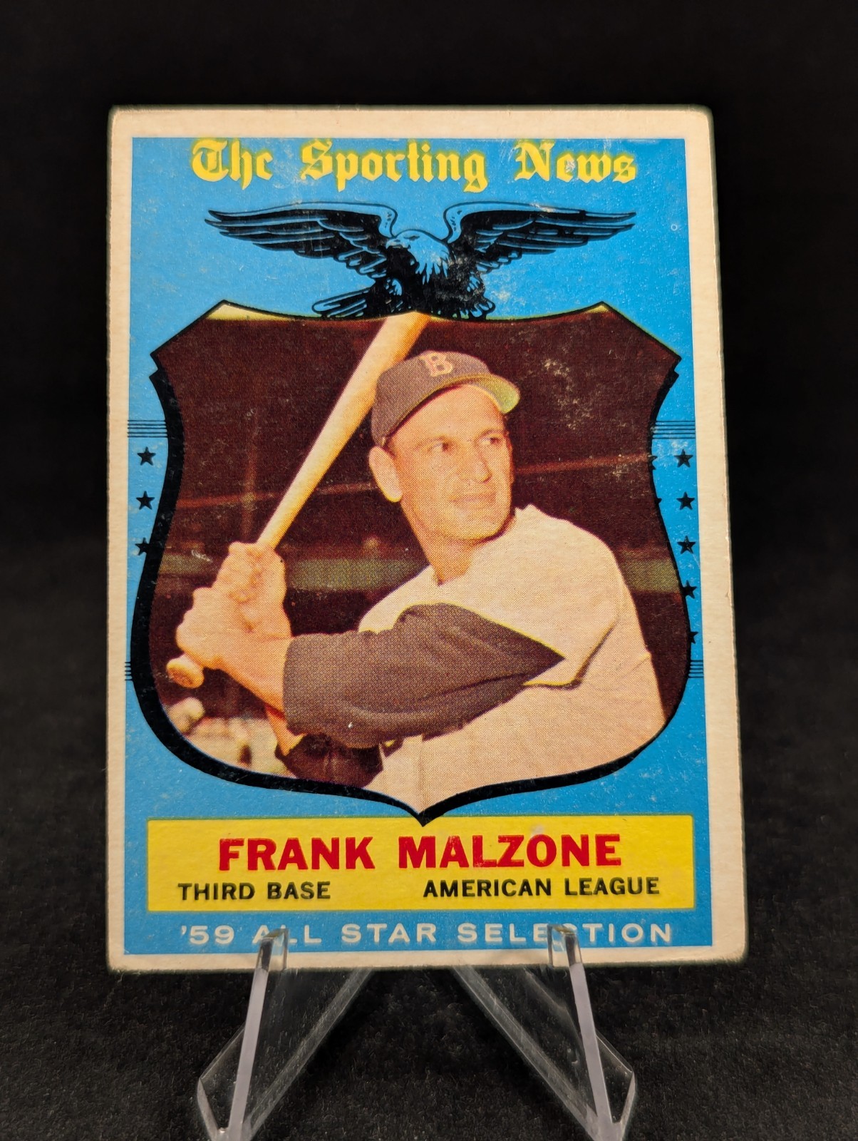 1959 Topps Set-Break #558 Frank Malzone ALL STAR - HI# VG 🔥