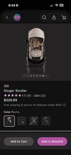 Joie Ginger LX 4-in-1 Pramette Stroller Mocha, Built-In, Lie-Flat, S2414AAMOC900
