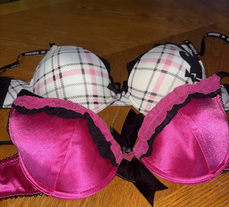 Playboy Intimates Bras Push Up 34B Lot Of 2 - Image 2 of 4