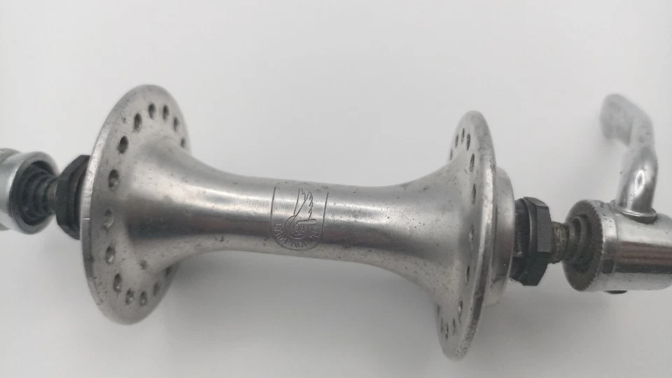 Moyeu Avant Campagnolo Veloce HB-00VL Vélo Vintage Front Hub Italie  - Photo 2/4